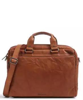 Портфель Bronco 15 дюймов из кожи буйвола Spikes & Sparrow, коричневый