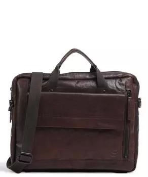 Портфель Bronco 15 дюймов из зерненой кожи Spikes & Sparrow, коричневый