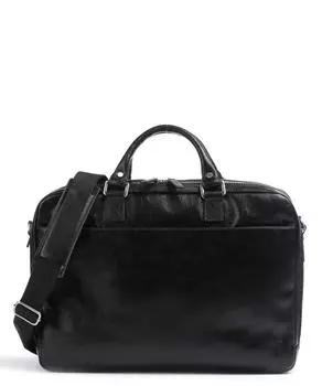 Портфель Buddy 15 дюймов из кожи буйвола Picard, черный