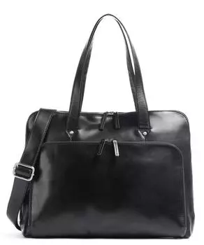 Портфель Cambridge 15 кожаный Leonhard Heyden, черный