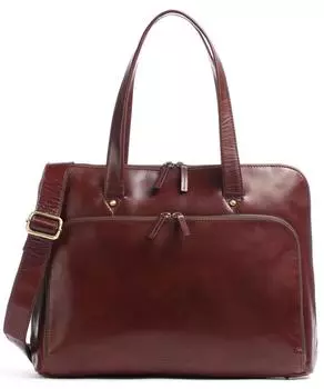 Портфель Cambridge 15 кожаный Leonhard Heyden, коричневый