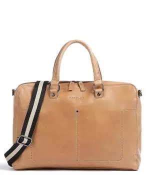 Портфель Caugio 14 дюймов из мелкозернистой яловой кожи Harold'S, коричневый