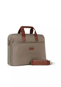 Портфель DIVERSIT Hexagona, серо-коричневый