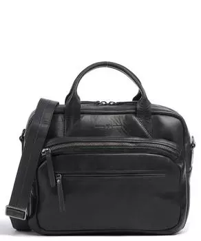 Портфель для синтезатора Soundcheck 15 дюймов из зерненой яловой кожи Aunts & Uncles, синий