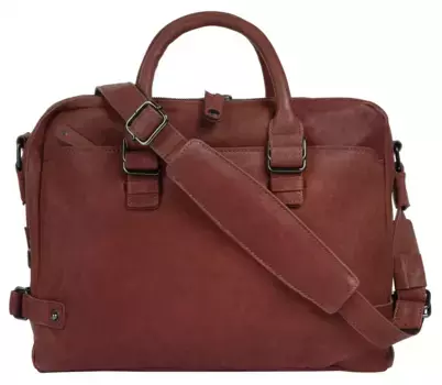 Портфель Гарольда, натуральная кожа Harold'S, коричневый