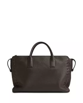 Портфель Interview Briefcase Bottega Veneta, коричневый