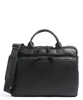 Портфель Jackson 15 дюймов из воловьей кожи The Chesterfield Brand, черный