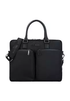 Портфель Klay Re 38 см с отделением для ноутбука VALENTINO, цвет Nero