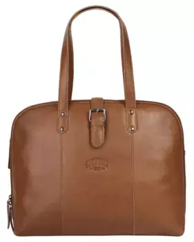 Портфель Клондайк 1896, натуральная кожа Klondike 1896, цвет Cognac