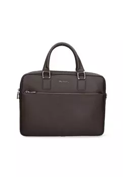 Портфель Laptop bag Pierre Cardin, темно-коричневый