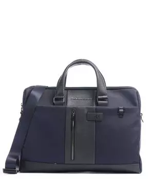 Портфель Letter 2, 15 дюймов из переработанного нейлона Piquadro, синий