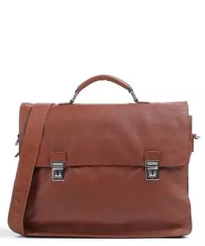 Портфель London London 14 дюймов из зерненой кожи Still Nordic, коричневый