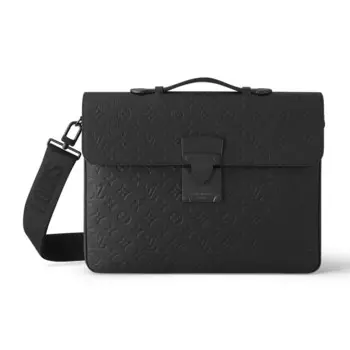 Портфель Louis Vuitton S-Lock, черный