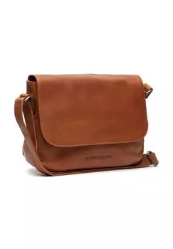 Портфель-мессенджер Montana кожаный 27,5 см The Chesterfield Brand, цвет Cognac
