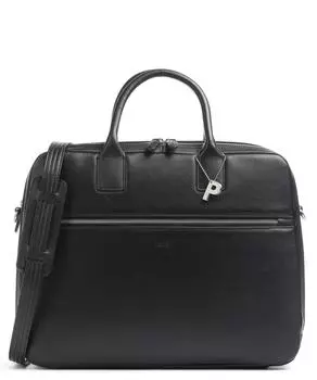 Портфель Milano 15 дюймов из зернистой яловой кожи Picard, черный