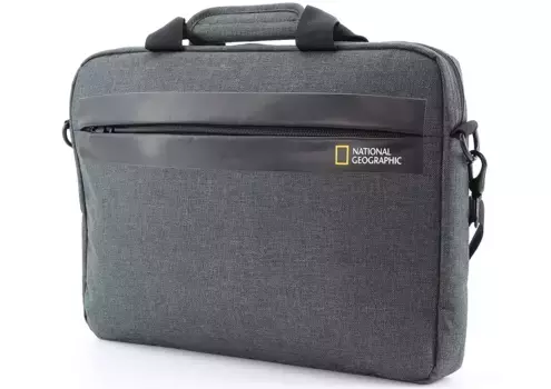 Портфель NATIONAL GEOGRAPHIC "Stream" с отделением для ноутбука, антрацит