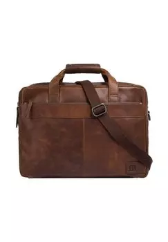 Портфель, натуральная кожа BODENSCHATZ, цвет Cognac