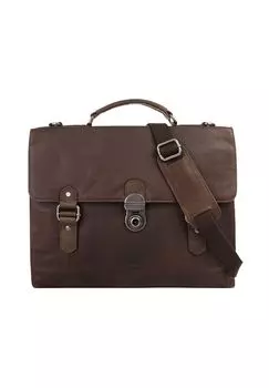 Портфель, натуральная кожа BODENSCHATZ, коричневый