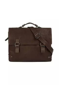 Портфель, натуральная кожа HAROLD'S, коричневый