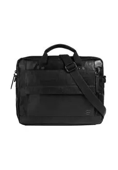 Портфель, натуральная кожа SPIKES & SPARROW, черный