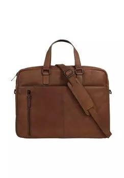 Портфель, натуральная кожа X-Zone, цвет Cognac