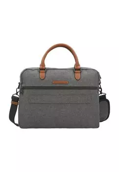 Портфель, отделение для ноутбука, нашивка, переднее отделение PICARD, антрацит
