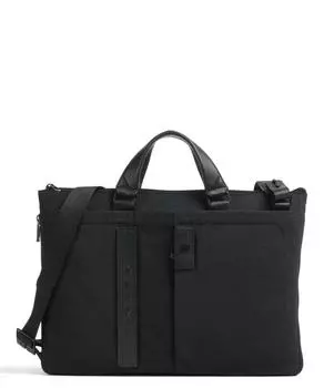 Портфель P16 14 полиэстер Piquadro, черный