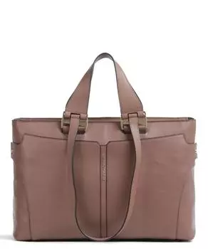 Портфель Ray 15 дюймов из воловьей кожи Piquadro, коричневый