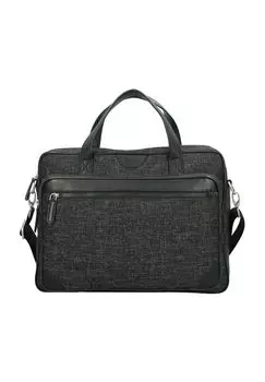 Портфель Recycled Life, отделение для ноутбука 38 см Esquire, антрацит