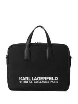 Портфель Rue St-Guillaume KARL LAGERFELD, черный