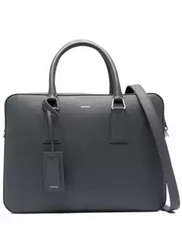 Портфель с логотипом SANDRO, серый