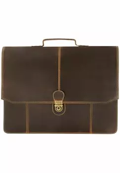 Портфель SIERRA Buckle & Seam, цвет brown
