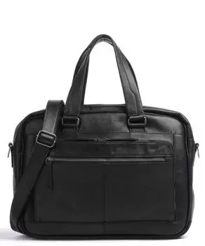 Портфель Singapore 15 дюймов из воловьей кожи The Chesterfield Brand, черный