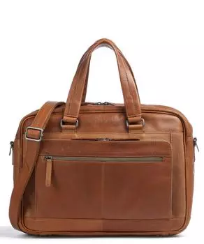 Портфель Singapore 15 дюймов из воловьей кожи The Chesterfield Brand, коричневый
