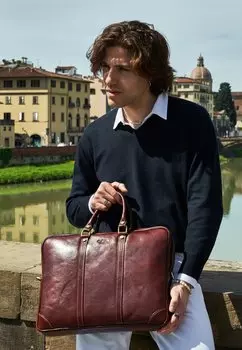 Портфель UNISEX CHEVAL FIRENZE, коричневый