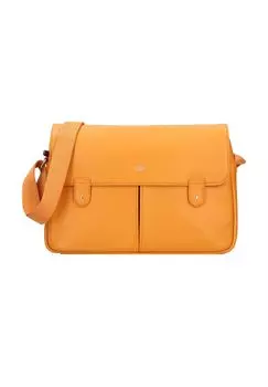 Портфель Uppsala кожаный 36 см JUMP, цвет Curry