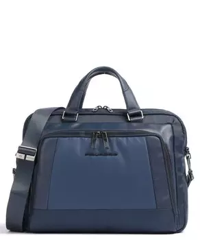 Портфель wallaby rfid 15 дюймов из переработанного полиэстера Piquadro, синий