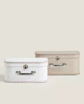 Портфель Zara Home Moon And Star Print, коричневый