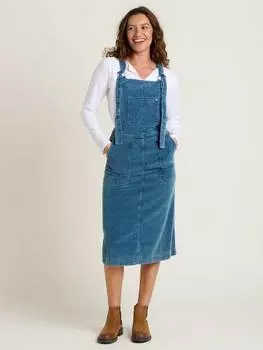 Портлендское вельветовое платье-сарафан Brakeburn, синий