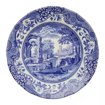 Portmeirion Синяя итальянская десертная тарелка Портмейрион, синий