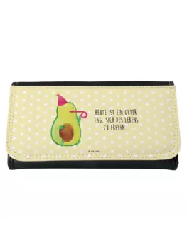 Портмоне Mr & Mrs Panda Damen Avocado Feier, пастельно-желтый
