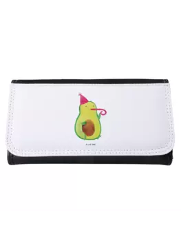 Портмоне Mr & Mrs Panda Damen Avocado Feier ohne Spruch, белый