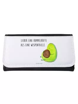 Портмоне Mr & Mrs Panda Damen Avocado Pfeifen, белый