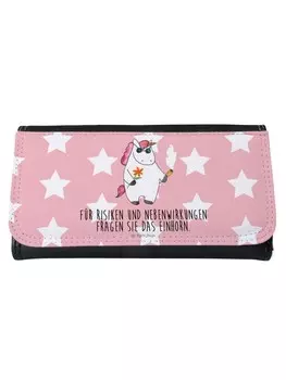 Портмоне Mr & Mrs Panda Damen Einhorn Woodstock, цвет rot pastell