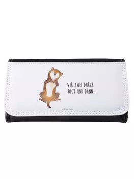 Портмоне Mr & Mrs Panda Damen Hund Streicheln, белый