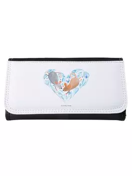 Портмоне Mr & Mrs Panda Damen Muse Herz ohne Spruch, белый