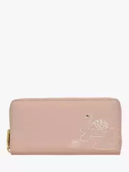 Портмоне Radley Swanning Around Leather Large Zip Around Matinee, цвет prairie pink