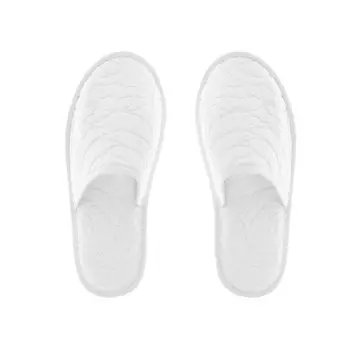 Portofino махровые тапочки из чистого хлопка с английскими розами, белый