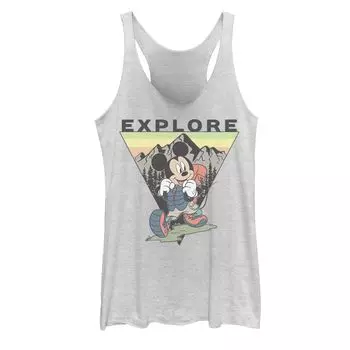 Портретная майка Disney Mickey Mouse Explore для юниоров Licensed Character