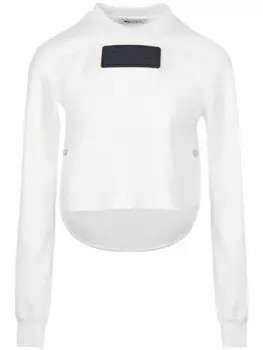 Ports 1961 футболка с длинными рукавами и логотипом-аппликацией, белый